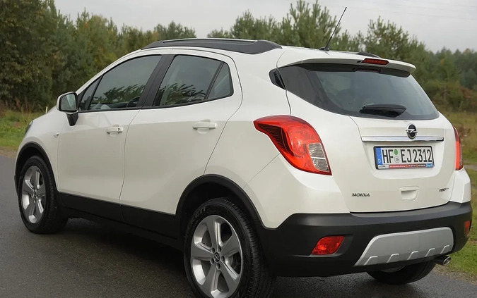 Opel Mokka cena 45900 przebieg: 168000, rok produkcji 2014 z Zambrów małe 667